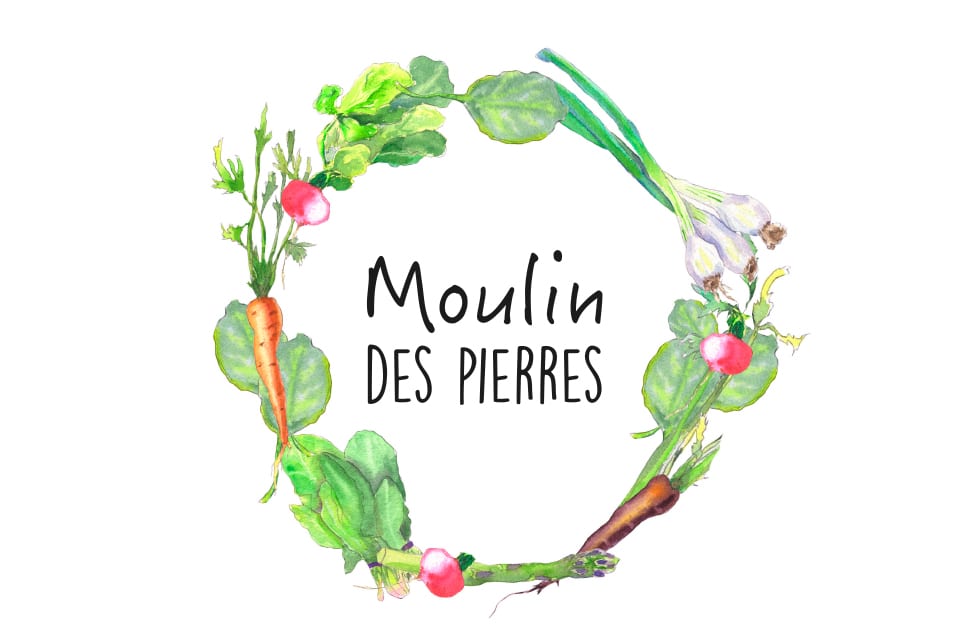 Moulin des Pierres : logo